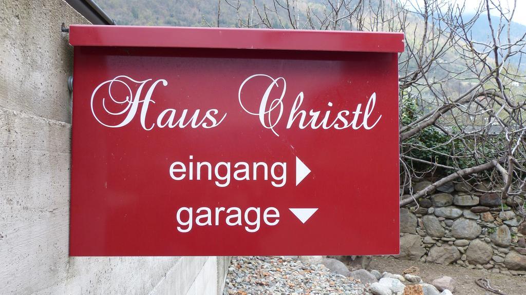 Haus Christl Bed & Breakfast Lana Bagian luar foto